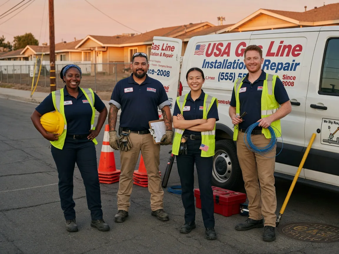 Gas Line Installation company in Seaton, IL
